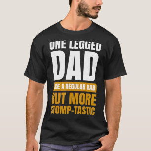 Camiseta Dispositivo protésico de la pierna de los hombres 