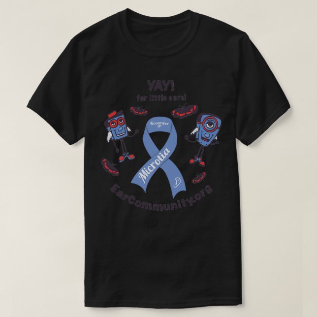 Camiseta Dispositivos para el Día de Concienciación de Micr (Diseño del anverso)