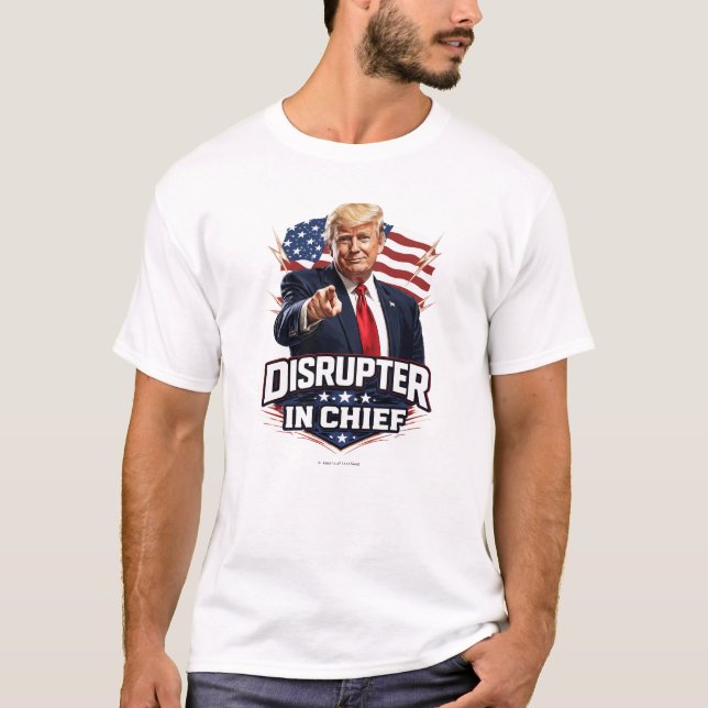 Camiseta Disruptor en Jefe -  (Anverso)