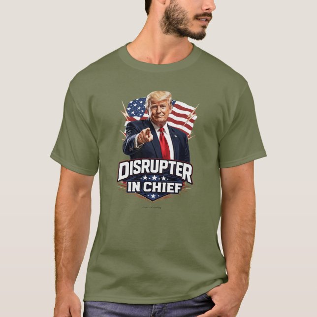 Camiseta Disruptor en Jefe -  (Anverso)