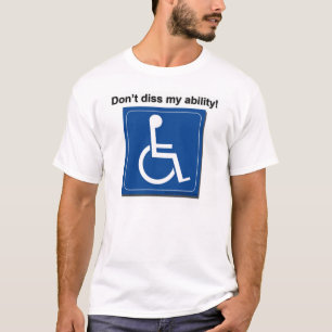 Camiseta dissability