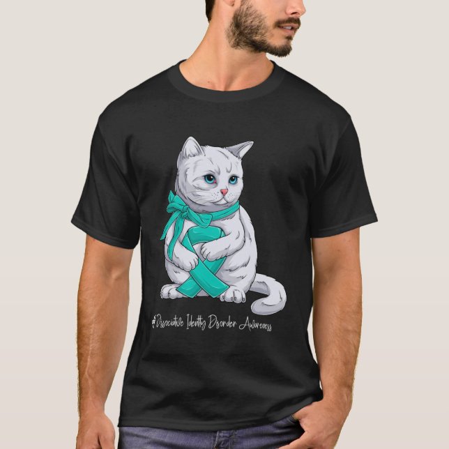 Camiseta Dissociative Identity Disorder Awareness Month Tea (Anverso)