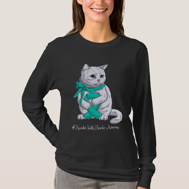 Camiseta Dissociative Identity Disorder Awareness Month Tea (Anverso)
