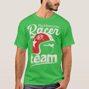 Camiseta Distancia de casco antiguo vintage de velocidad au