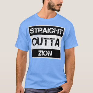 Camiseta Distancia de Vintage del Parque Nacional de Sion