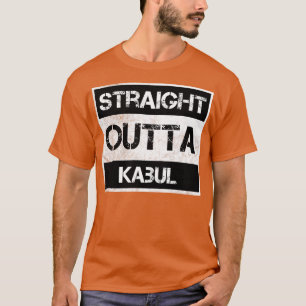 Camiseta Distancia directa fuera de Kabul Afganistán Distur
