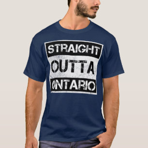 Camiseta Distancia directa fuera de Ontario California
