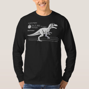 Camiseta Distancia raptor dividida por tiempo raptor es igu