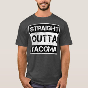 Camiseta Distancia recta de Tacoma Washington