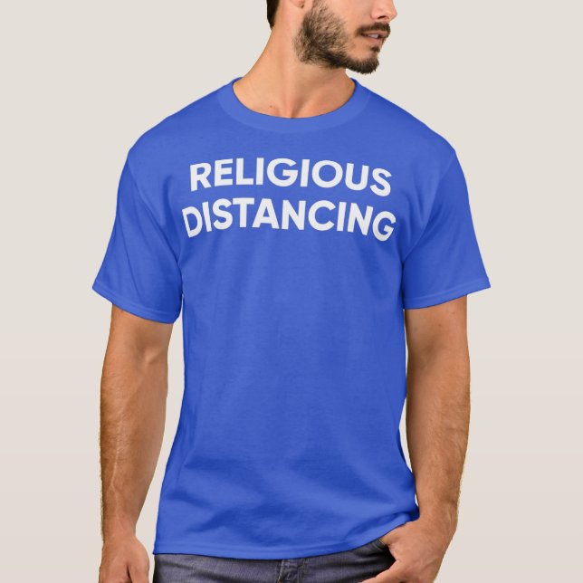 Camiseta Distancia religiosa (Anverso)
