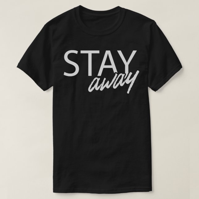 Camiseta Distancia social 2020 d (Diseño del anverso)