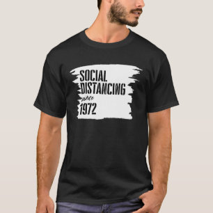 Camiseta Distancia social de expertos desde 1999