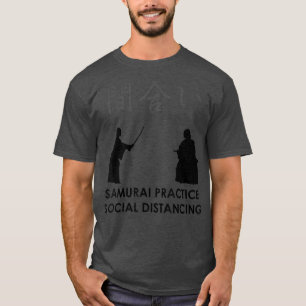 Camiseta Distancia social de Samurai