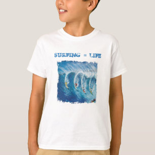Camiseta Distancia social en la ola Maui