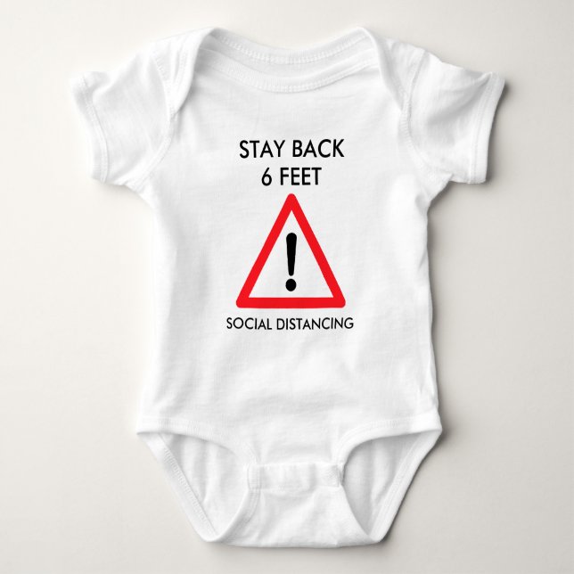 Camiseta Distancia social práctica - CoronaVirus de combate (Anverso)