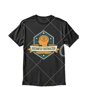 Camiseta Distante Distraído – Salud Mental Sarcástica Vinta