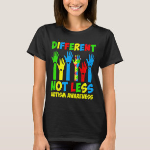 Camiseta Distintos, No Menos Conciencia Sobre El Autismo -