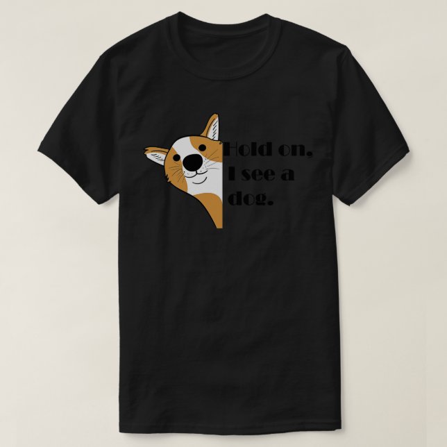 Camiseta Distracción de perros (Diseño del anverso)