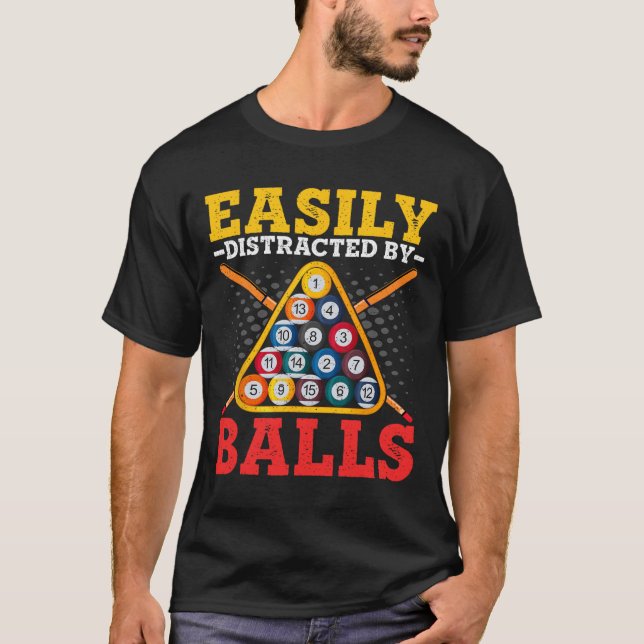 Camiseta Distracción fácil (Anverso)