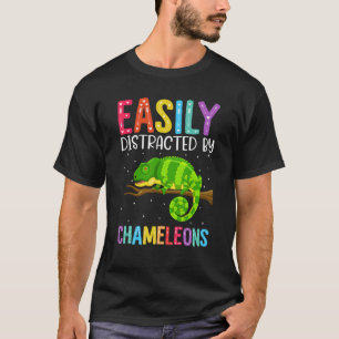 Camiseta Distracción Fácil De Chameleons Chameleon