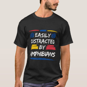 Camiseta Distracción fácil por anfibios