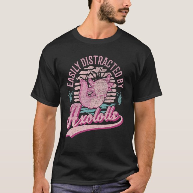 Camiseta Distracción fácil por Axolotls 1 (Anverso)
