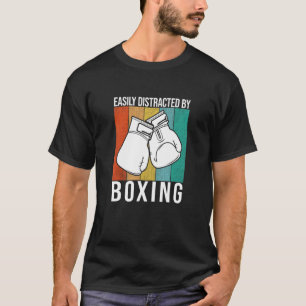 Camiseta Distracción fácil por boxeo - Guantes de boxeo Fig