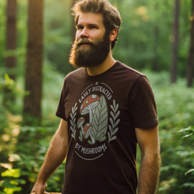 Camiseta Distracción fácil por hongos hongos fanáticos hong (Subido por el creador)