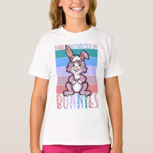 Camiseta Distrado fácilmente por Bunnies Cute Bunny Lover