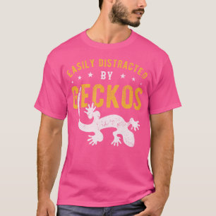 Camiseta Distrado Fácilmente Por Geckos