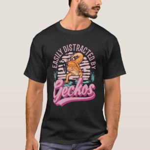 Camiseta Distrado Fácilmente Por Geckos