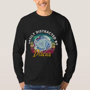 Camiseta Distrado Por Discus Fish Discus Aquarium Fish