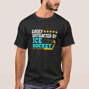 Camiseta Distrado Por El Grap Deportivo Del Jugador De Hock