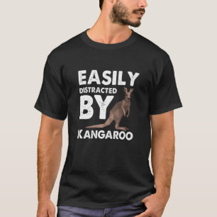 Camiseta Distrado Por El Kangaroo Outback Australia Marsupi