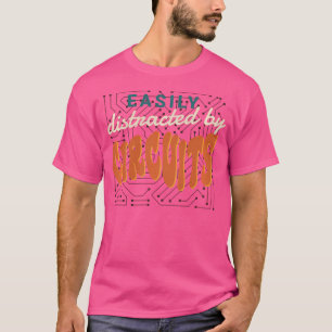Camiseta Distrado Por El Operador De Voltaje De Los Circuit