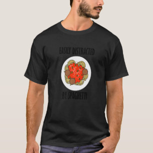 Camiseta Distrado Por Fideos De Pasta Que Dijeron Spaghetti