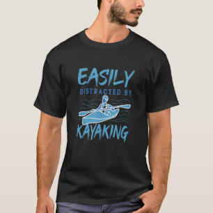 Camiseta Distrado por Kayaking Whitewater Canoe Wildlife
