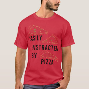 Camiseta Distrado por Pizza Funny Saying Pizza Chef T-Shir