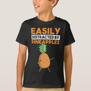 Camiseta Distraída Fácilmente Por La Graciosa Dabbing Dab F