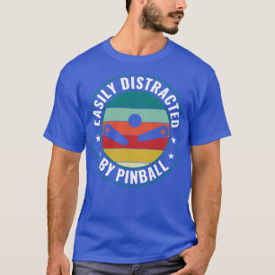 Camiseta Distraído Fácilmente Por El Juego De Arcade De Pin