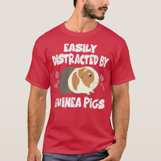 Camiseta Distraído fácilmente por el propietario de un Masc