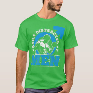 Camiseta Distraído fácilmente por hombres Gay Pride LGB Sup