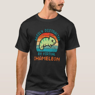 Camiseta Distraído fácilmente por mascotas virtuales de Cha