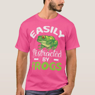 Camiseta Distraído Fácilmente Por Ranas Graciosas Ranas Lov