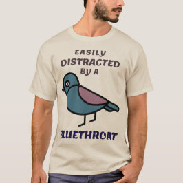 Camiseta Distraído fácilmente por un observador de pájaros 