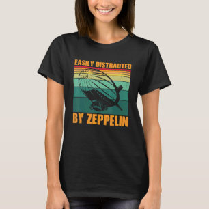 Camiseta Distraído Fácilmente Por Zeppelin Dirigibles Airs 
