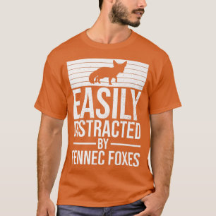 Camiseta Distraídos Fácilmente Por Los Fennec Foz Cita Por 