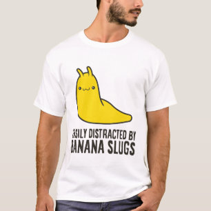 Camiseta Distraídos Fácilmente Por Los Zorros De La Banana