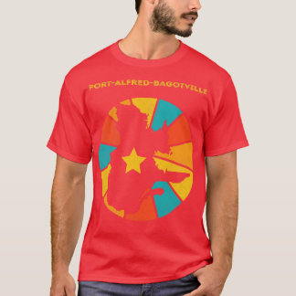 Camiseta Distres de vintage de PortAlfredBagotville Quebec