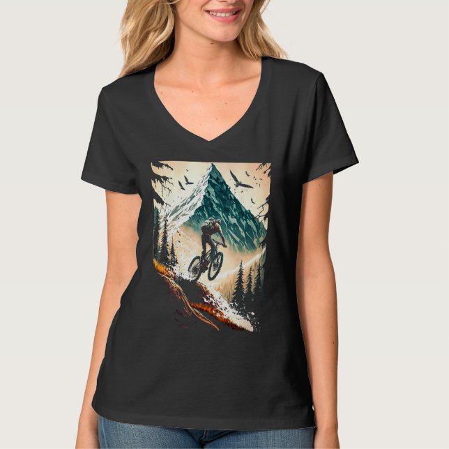 Camiseta Distressed BMX for Men Women Kids (Anverso)